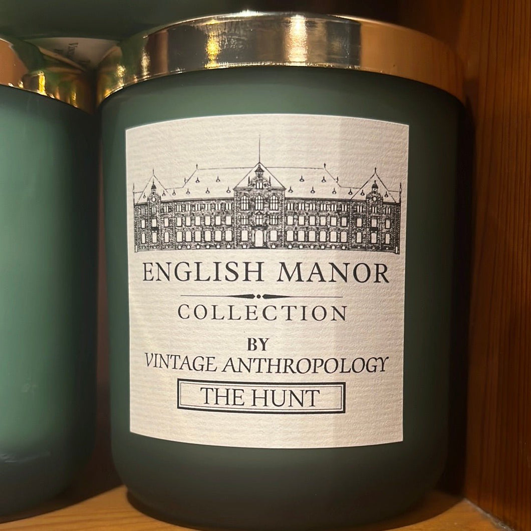 English Manor House Soy Candle “The Hunt” - Vintage AnthropologyVintage Anthropology