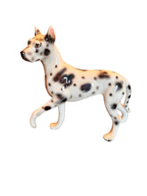 Load image into Gallery viewer, Antique Ceramic Great Dane Dog Statue - Vintage AnthropologyVintage Anthropology