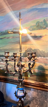 Load image into Gallery viewer, Antique French Ormalu Candleabra Lamp