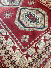 Load image into Gallery viewer, Vintage Wool Hand Knotted Persian Rug - Vintage AnthropologyVintage Anthropology