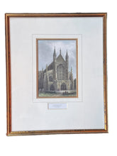 Load image into Gallery viewer, Vintage Lithographic Print Winchester Cathedral - Vintage AnthropologyVintage Anthropology