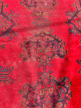 Load image into Gallery viewer, Antique Hand Knotted Turkish Wool palace Size Rug 10.5 by 17.7