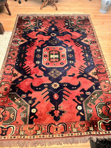 Vintage Hand Woven Persian Tribal Rug - Vintage AnthropologyVintage Anthropology