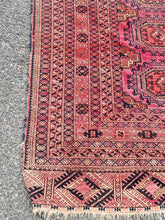 Load image into Gallery viewer, Antique Bokhara Hand Woven Rug - Vintage AnthropologyVintage Anthropology