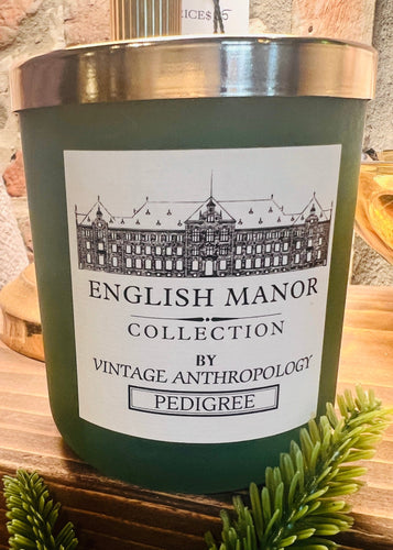 English Manor House Soy Candle “Pedigree” - Vintage AnthropologyVintage Anthropology