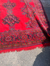 Load image into Gallery viewer, Antique Hand Knotted Turkish Wool palace Size Rug 10.5 by 17.7