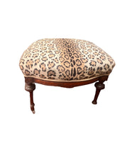 Load image into Gallery viewer, Antique Victorian Eastlake Leopard Print Chair - Vintage AnthropologyVintage Anthropology