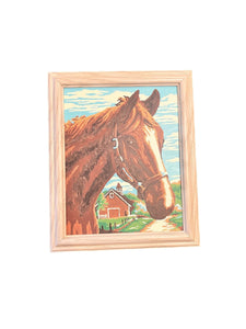 Vintage Horse Equestrian Paint by Number - Vintage AnthropologyVintage Anthropology