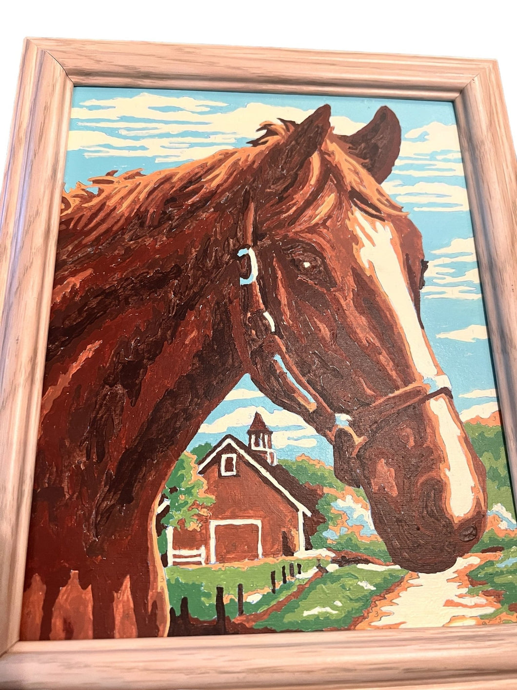Vintage Horse Equestrian Paint by Number - Vintage AnthropologyVintage Anthropology