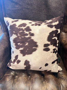 Faux CowHide Down Pillow by Vintage Anthropology - Vintage AnthropologyVintage Anthropology