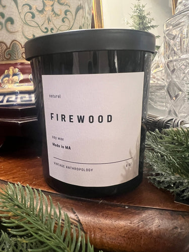 Soy Candle “Firewood” - Vintage AnthropologyVintage Anthropology