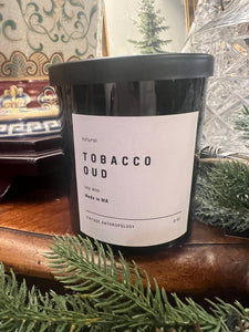 Soy Candle “Tobacco & Oud” - Vintage AnthropologyVintage Anthropology