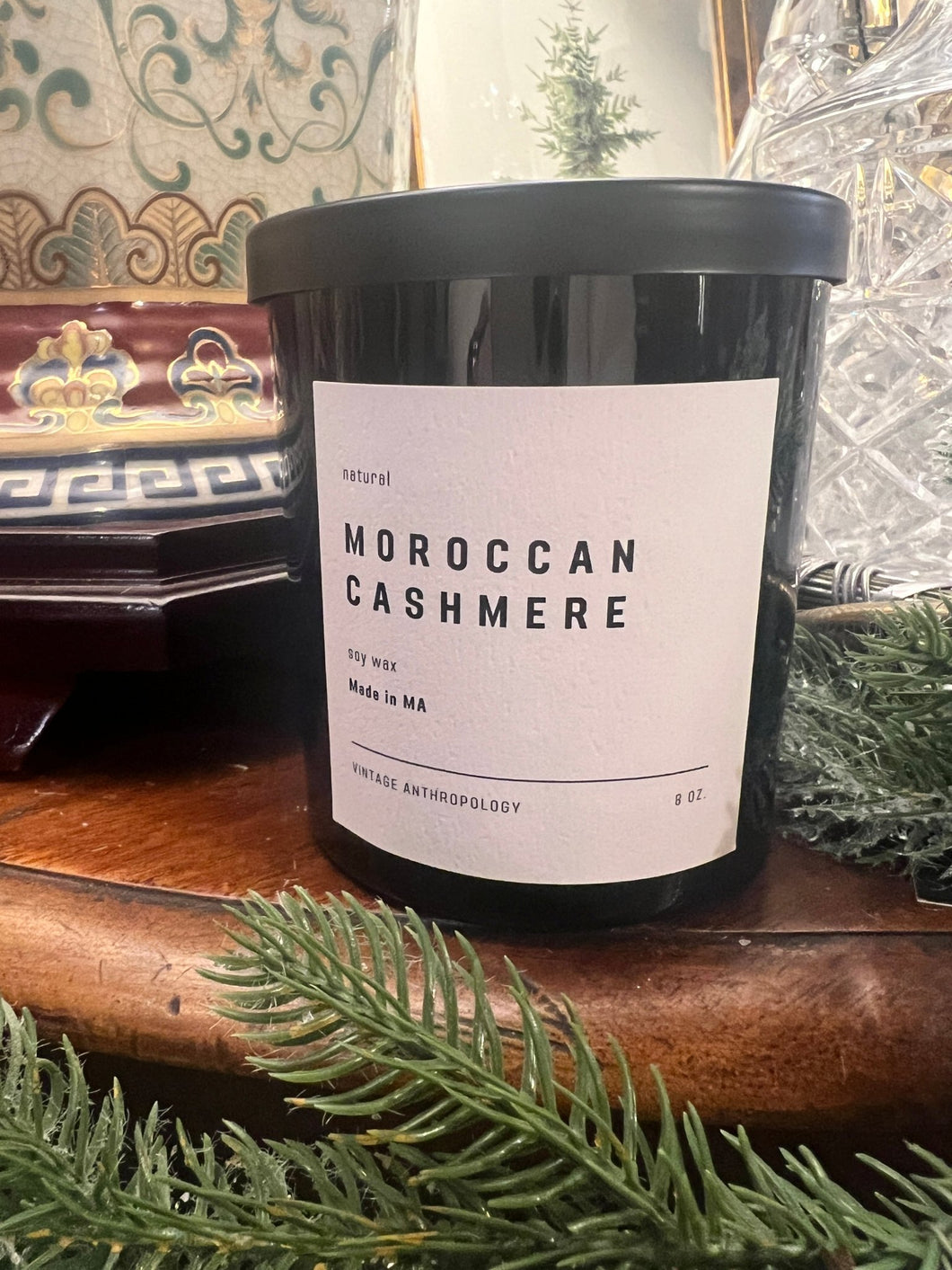 Soy Candle “Moroccan Cashmere” - Vintage AnthropologyVintage Anthropology