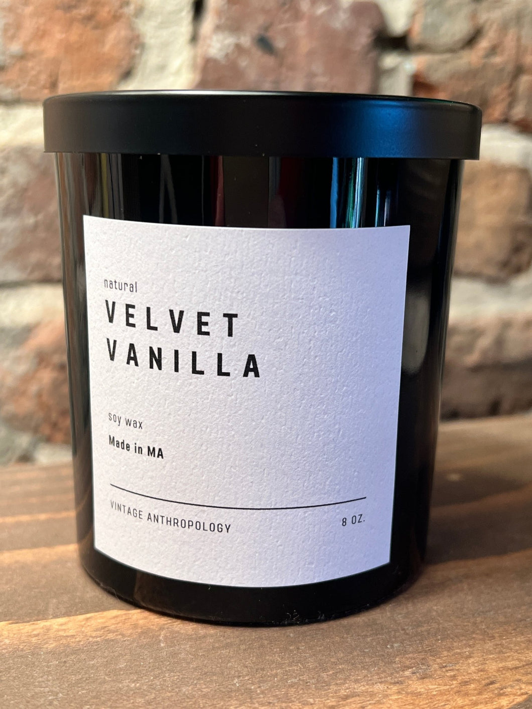 Soy Candle “Velvet Vanilla” - Vintage AnthropologyVintage Anthropology