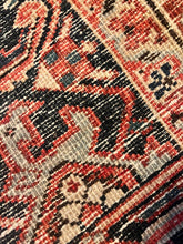 Load image into Gallery viewer, Antique Heriz Wool Room Size Rug - Vintage AnthropologyVintage Anthropology