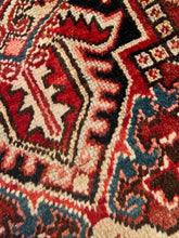 Load image into Gallery viewer, Antique Heriz Wool Room Size Rug - Vintage AnthropologyVintage Anthropology