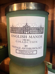 English Manor House Soy Candle “Dressage” - Vintage AnthropologyVintage Anthropology