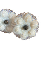 Load image into Gallery viewer, Antique 19th Century English set of 4 Opalescent Glass Curtain Tiebacks