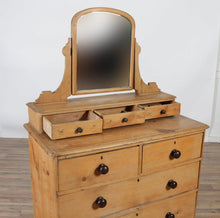 Load image into Gallery viewer, Antique English Scrubbed Pine Dresser - Vintage AnthropologyVintage Anthropology