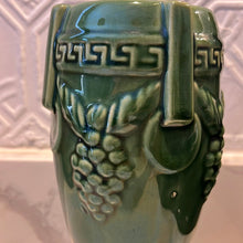 Load image into Gallery viewer, Vintage 1940s green pottery vase - Vintage AnthropologyVintage Anthropology