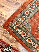 Load image into Gallery viewer, Vintage Hand Knotted Wool Tribal Rug